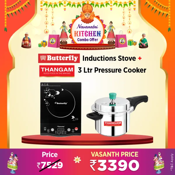 Buy Butterfly Vector Pro ICT Induction Stove - Vasanth and Co