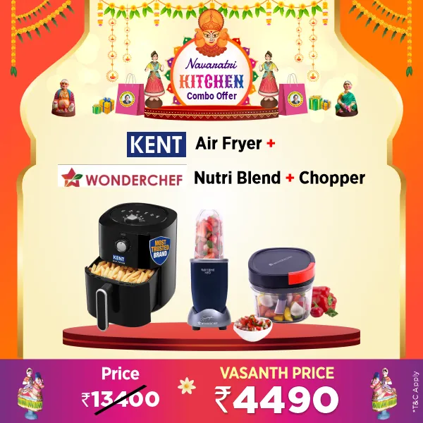 Buy Kent Classic Air Fryer - Vasanth and Co